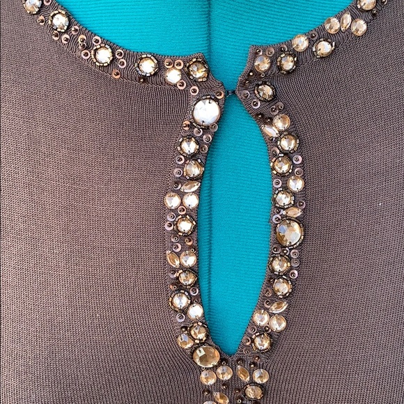 EUC Talbots silk beaded sweater - Picture 2 of 4